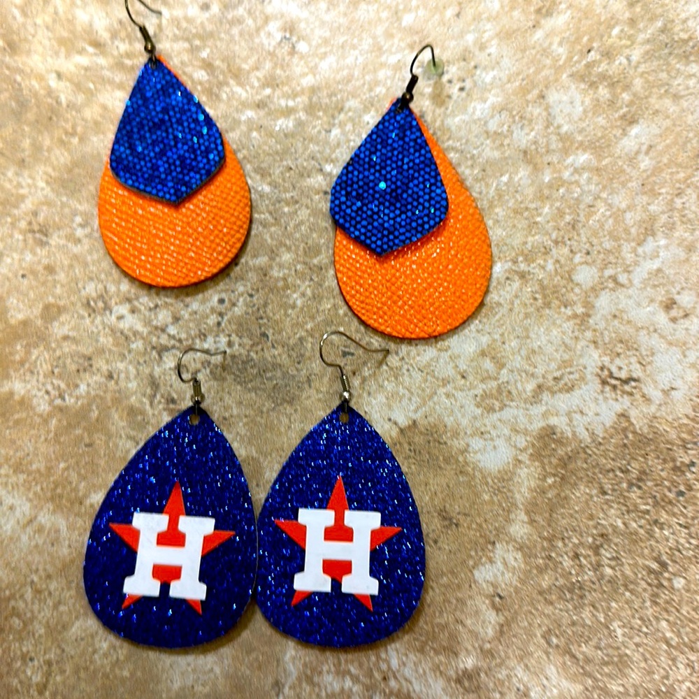 Astros earrings
